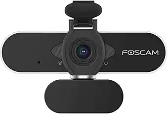 Amazon Foscam W21 Webcam 1080P Full HD Met Microfoon, Webcam Voor Videochat En Opname, Compati... aanbieding