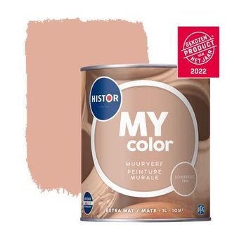 Praxis Histor muurverf My Color extra mat Sombrero Tan 1L aanbieding