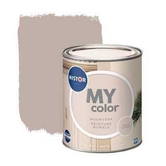 Praxis Histor muurverf My Color extra mat Peach Pudding 1L aanbieding
