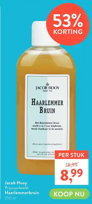 Holland & Barrett Jacob Hooy Haarlemmerbruin aanbieding