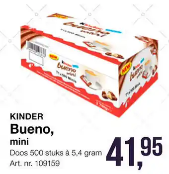 Bidfood Bueno, mini aanbieding