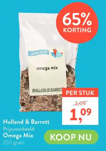 Holland & Barrett Omega Mix aanbieding