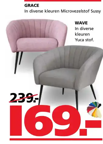 Seats and Sofas Grace Of Wave aanbieding