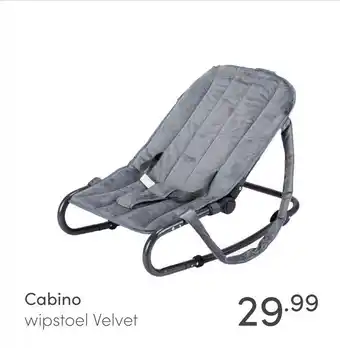 Baby & Tiener Cabino wipstoel Velvet aanbieding