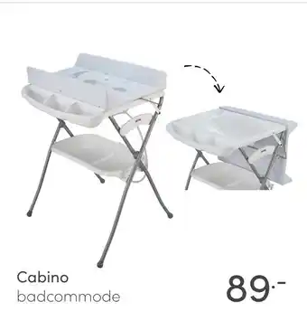 Baby & Tiener Cabino badcommode aanbieding