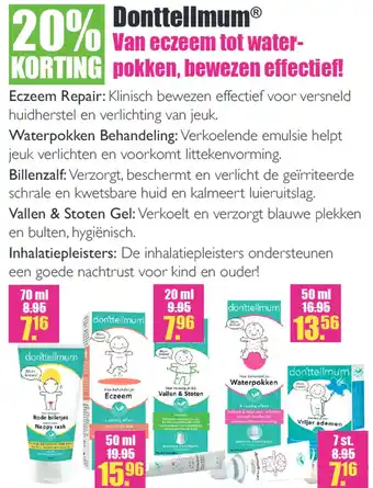 Gezond & Wel Donttellmum aanbieding