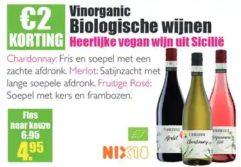 Gezond & Wel Vinorganic Biologische wijnen aanbieding