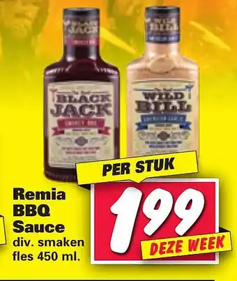 Nettorama Remia BBQ Sauce aanbieding