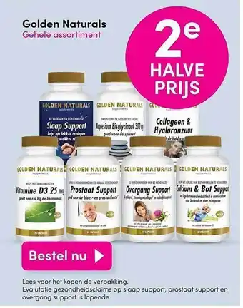 DA Golden Naturals aanbieding