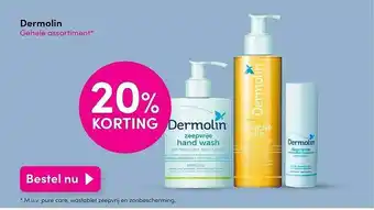 DA Dermolin 20% Korting aanbieding