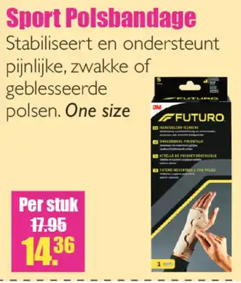 Gezond & Wel Sport Polsbandage aanbieding