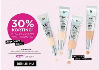 ICI Paris XL IT Cosmetics CC+ Cream Neutral Medium 30% Korting aanbieding