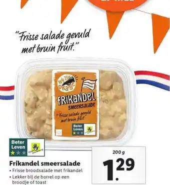 Lidl Frikandel Smeersalade aanbieding