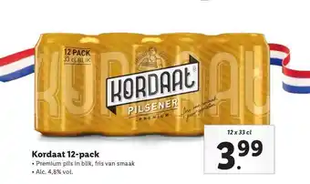 Lidl Kordaat 12-Pack aanbieding