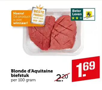 Coop Blonde d'Aquitaine biefstuk aanbieding