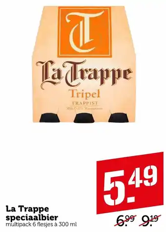 Coop La Trappe speciaalbier 300ml aanbieding