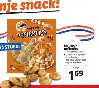 Lidl Megapak Poffertjes aanbieding