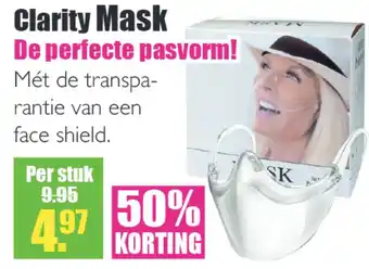 Gezond & Wel Clarity Mask aanbieding