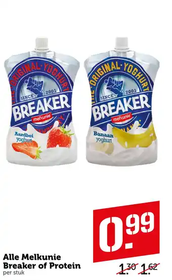 Coop Alle Melkunie Breaker of Protein aanbieding