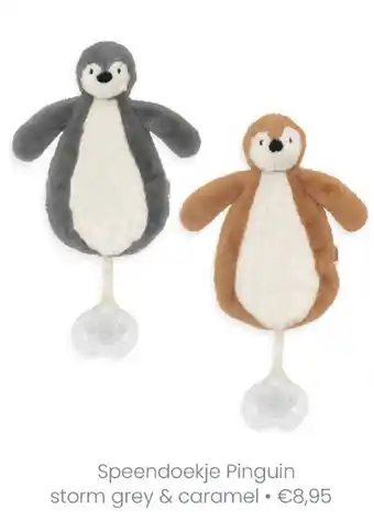 Baby & Tiener Speendoekje Pinguin aanbieding