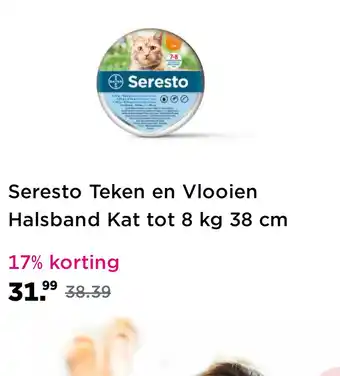 Plein.nl Seresto teken en vlooien aalsband aanbieding