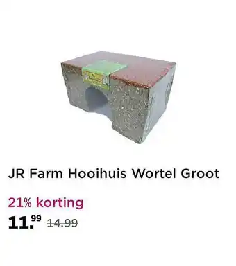 Plein.nl JR farm hooihuis wortel groot 21% Korting aanbieding