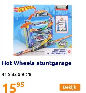Action Hot Wheels stuntgarage aanbieding