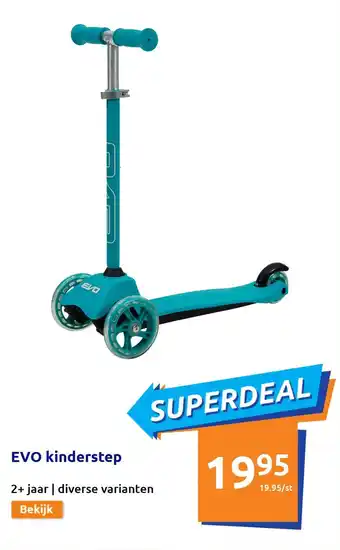 Action EVO kinderstep aanbieding