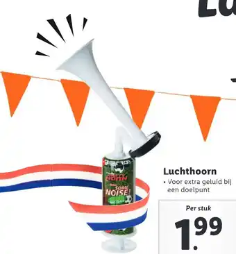 Lidl Luchthoorn aanbieding