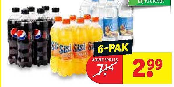 Pepsi of sisi aanbieding bij Kruidvat