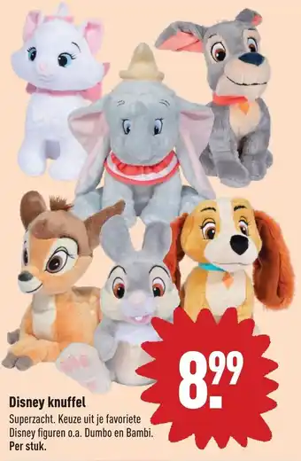 ALDI Disney knuffel aanbieding