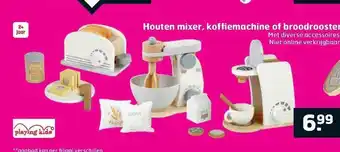 Trekpleister Houten mixer, koffiemachine of broodrooster aanbieding