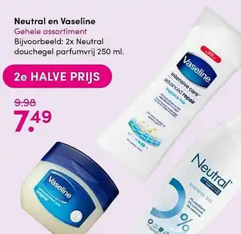 DA Neutral en vaseline 250 ml aanbieding