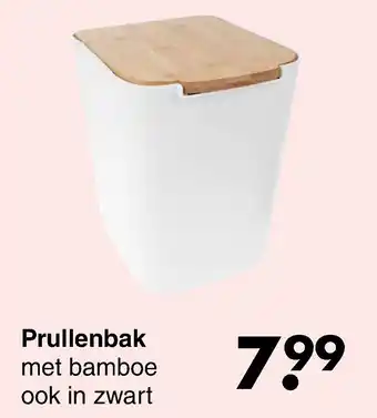 Wibra Prullenbak aanbieding