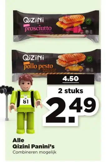 PLUS Alle Qizini Panini's 2st aanbieding