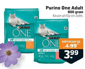 Trekpleister Purina One Adult aanbieding