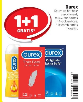 Trekpleister Durex aanbieding