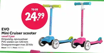 Intertoys EVO Mini Cruiser scooter aanbieding