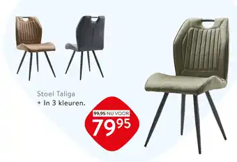 Profijt Meubel Stoel Taliga + In 3 kleuren aanbieding