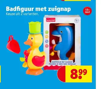 Kruidvat Badfiguur met zuignap aanbieding