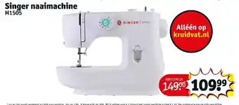 Kruidvat Singer naaimachine M1505 aanbieding