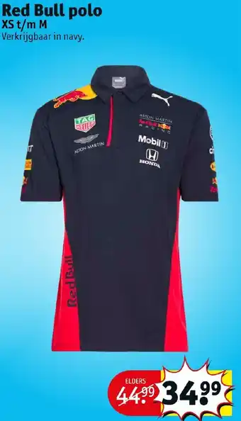 Kruidvat Red bull polo aanbieding