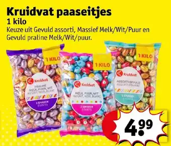 Kruidvat Paaseitjes aanbieding