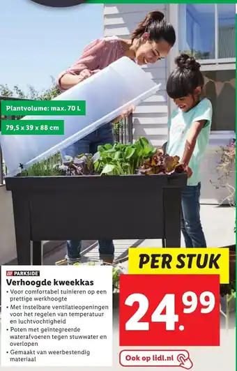 Lidl Verhoogde kweekkas aanbieding