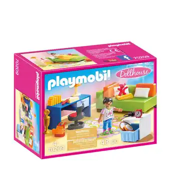 Wehkamp Playmobil Dollhouse Playmobil Dollhouse Kinderkamer met bedbank 70209 aanbieding