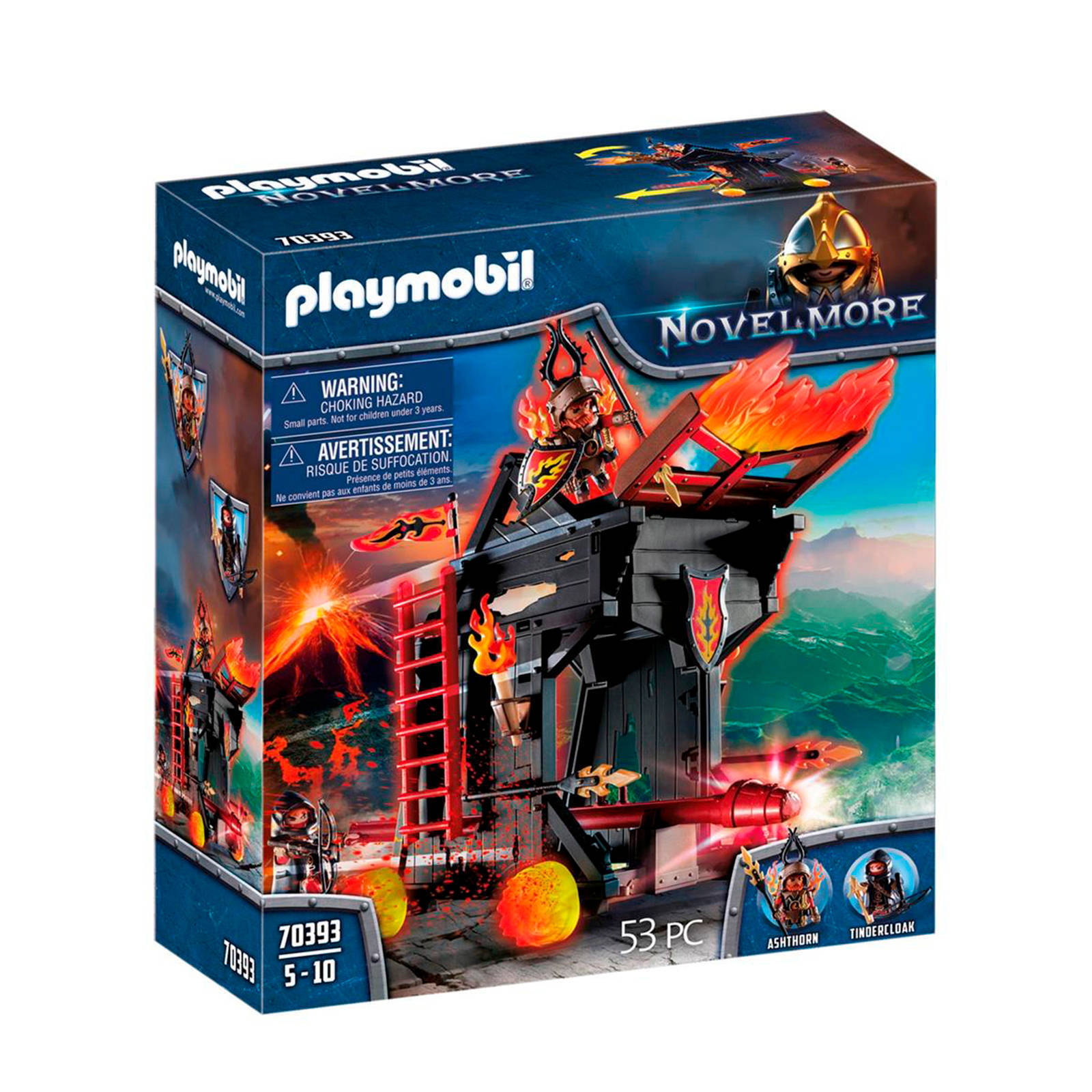 Playmobil Novelmore Playmobil Novelmore Burnham Raiders vurige stormram  70393 aanbieding bij Wehkamp