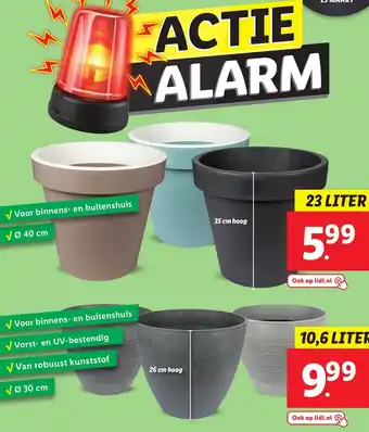 Lidl Actie alarm aanbieding