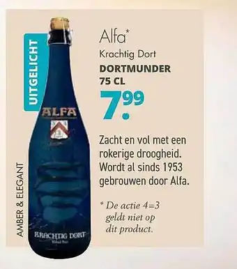 Mitra Alfa Krachtig Dort Dortmunder aanbieding