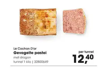 HANOS Le Cochon D'Or Gevogelte Pastei aanbieding