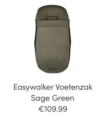 Baby & Tiener Easywalker Voetenzak Sage Green aanbieding